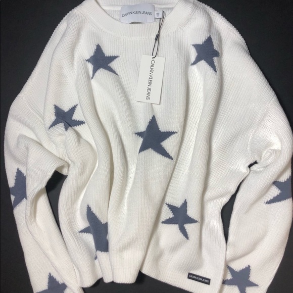 NEW⭐️HOST PICK🎉⭐️CALVIN KLEIN JEANS SWEATER - Picture 5 of 11
